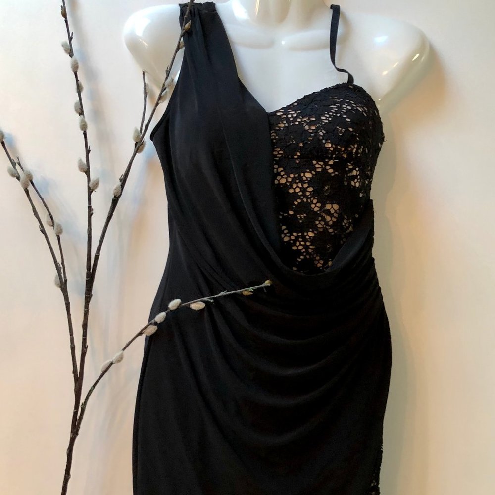 Sexy black dress